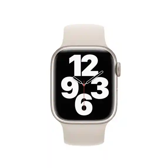 Suite Correa Apple Watch en Silicona - Color Gris Claro - 38/40/41 mm