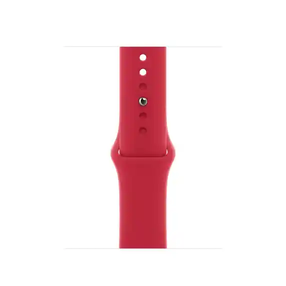 Apple Suite Correa Watch En Silicona - Color Roja - 42/44/45 Mm