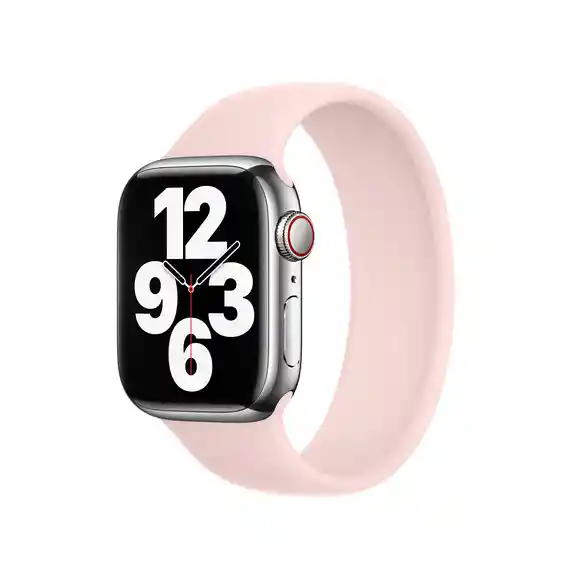 Apple Suite Correa Watch En Silicona - Color Rosa Arena - 42/44/45 Mm