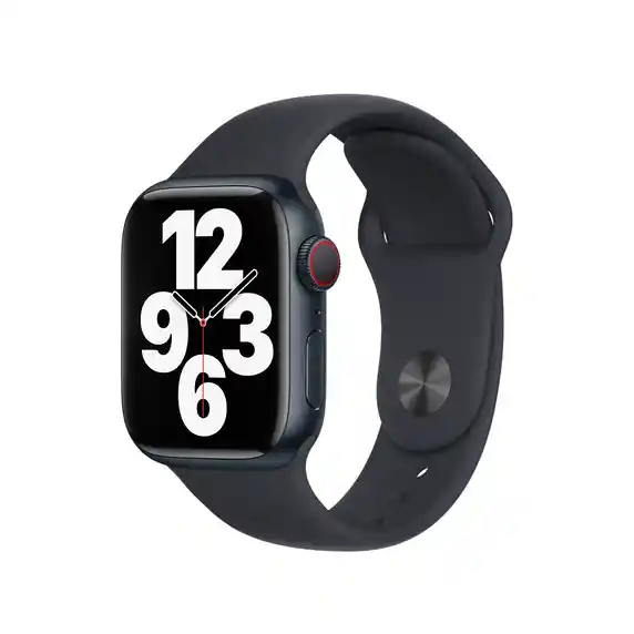 Apple Suite Correa Watch En Silicona - Color Negra - 42/44/45 Mm