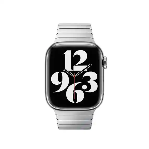 Apple Suite Correa Watch Metalica - Color Plateado - 42/44/45 Mm
