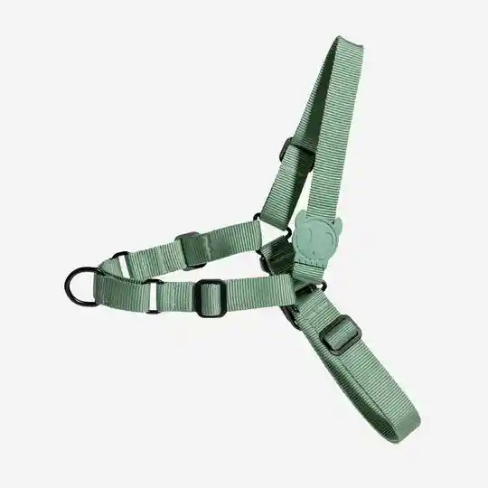 Zeedog Army Green Soft-Walk Harness Medium