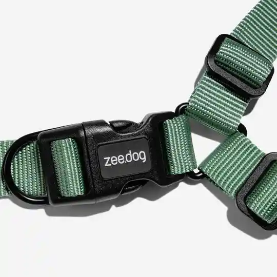 Zeedog Army Green Soft-Walk Harness Medium