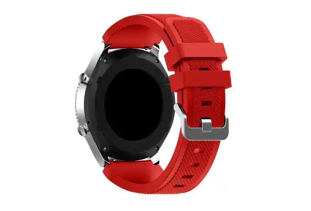 Samsung Correa Pulsera Banda De Colores Para Gear S3 Modelo Sm-R760/ 770/ 775 - Rojo