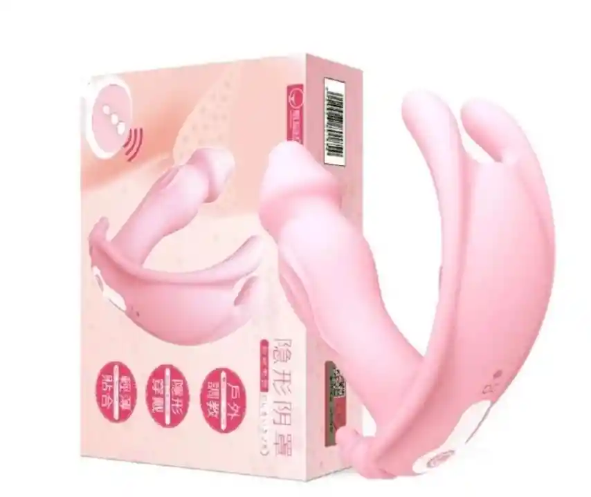 Vibrador Y Estimulador De Clítoris 2 En 1 Con Control Remoto