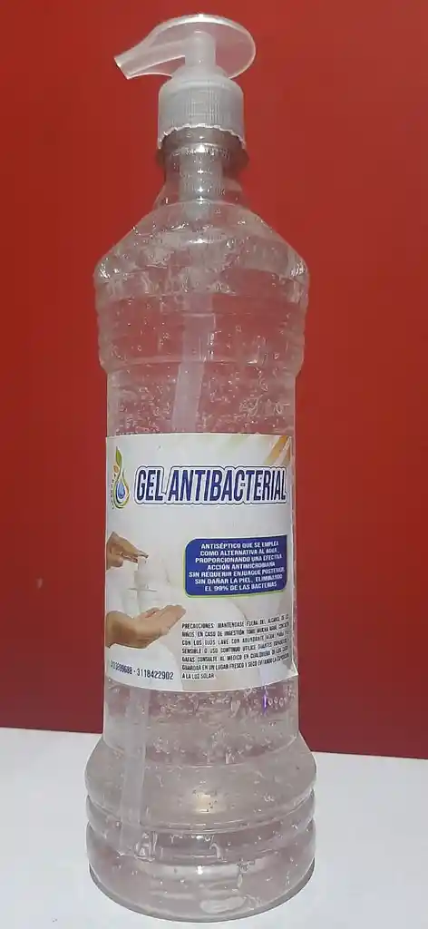 GEL ANTIBACTERIAL CON GLICERINA