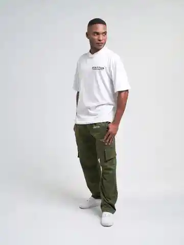 CARGO PANT MILITARY GREEN SW TALLA L