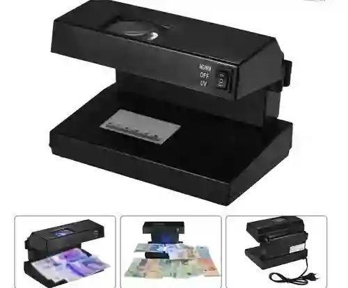 Sos Maquina Detector Billetes Fal Counterfeit Detector Uv