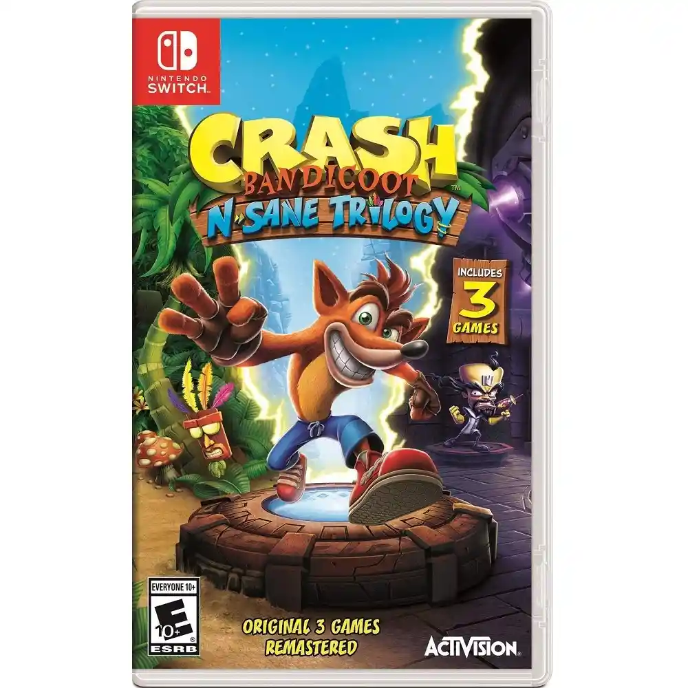 Nintendo Switch Crash Juego Nuevo Crash Bandicoot