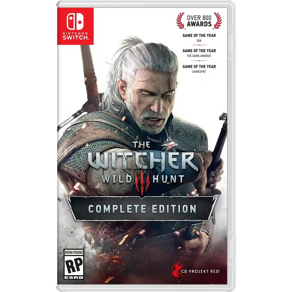 Nintendo Switch The Witcher 3 Complete Edition