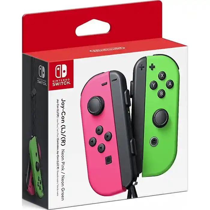 Nintendo Switch Control Joy-Con Splatoon Rosa Verde Joycon