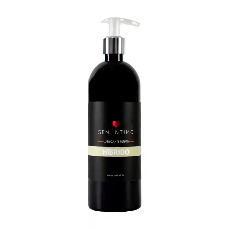 Lubricante 500ml Híbrido 50% Aceite Y 50% Agua Medio Litro Sen Intimo Híbrido 50/50 Alta Calidad Botella Penetración