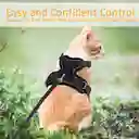 ARNÉS Y CORREA PARA GATOS A PRUEBA DE ESCAPE TALLA XS COLOR NEGRO
