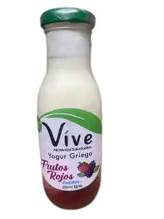 Griego Vive Yogurfrutos Rojos Bebible