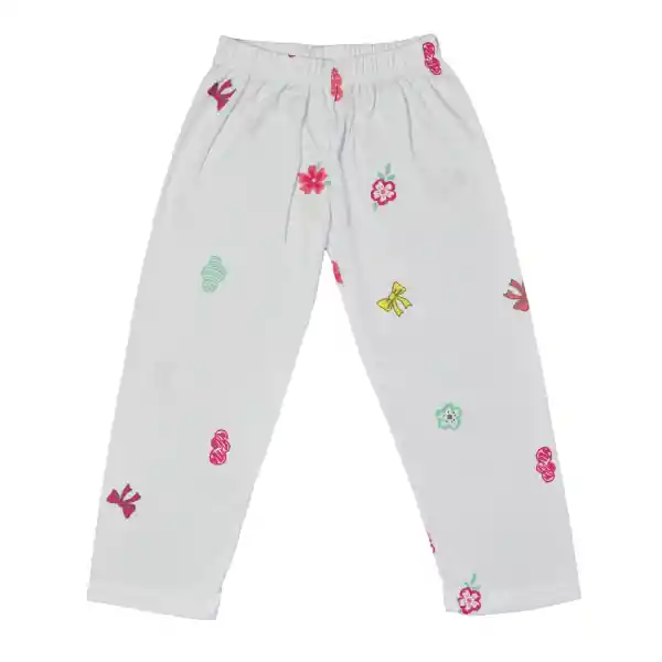 Pijama Niña Cenefa Coral Talla 10