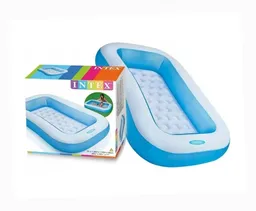 Intex Piscina Rectangular De 166Cm Piso Inflable