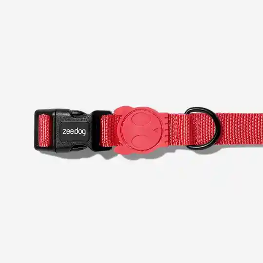 Zeedog Neon Coral Collar Medium