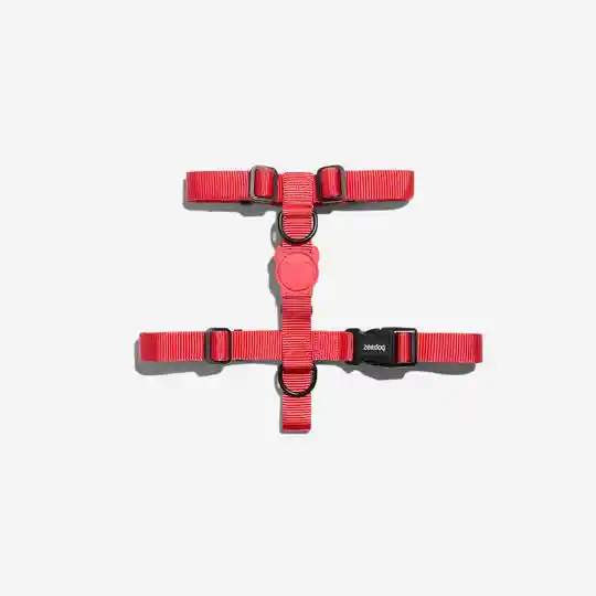 Zeedog Neon Coral H-Harness Medium