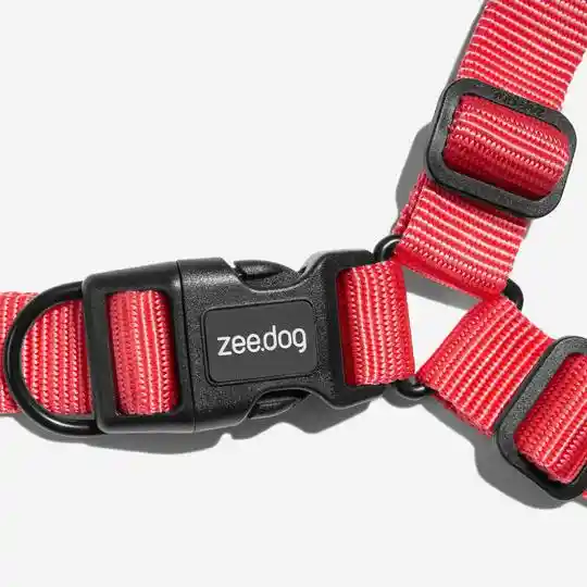 Zeedog Neon Coral Soft-Walk Harness Large