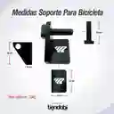  Soporte Para Bicicleta De Pared Con Pasador Negro