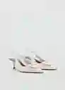 Zapatos Branie Blanco Talla 36 Mujer Mango