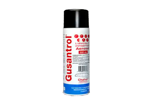 Gusantrol, Larvicida y Antiséptico aerosol 500 ML