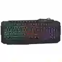 Teclado Usb Multimedia Gamer Retroiluminado Led En Español