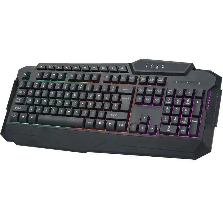 Teclado Usb Multimedia Gamer Retroiluminado Led En Español