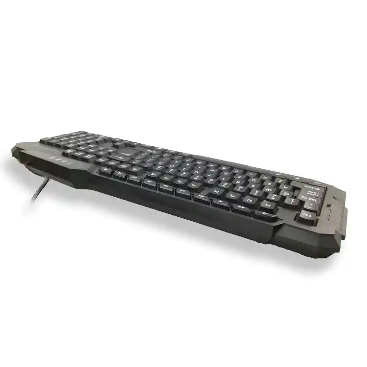 Teclado Usb Multimedia Gamer Retroiluminado Led En Español