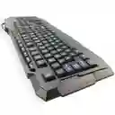 Teclado Usb Multimedia Gamer Retroiluminado Led En Español