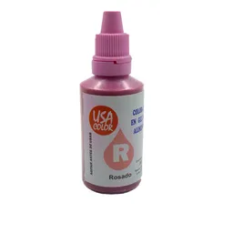 Colorante en Gel Usa Color Rosado x 30ml