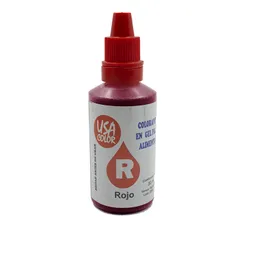 Colorante en Gel Usa Color Rojo x 30ml