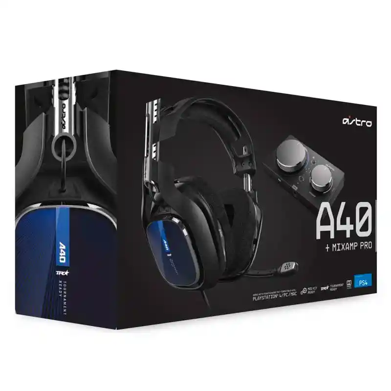 ASTRO DIADEMA GAMER  A40 TR + MIXAMP PRO TR  PC, Mac, PS5 o Switch