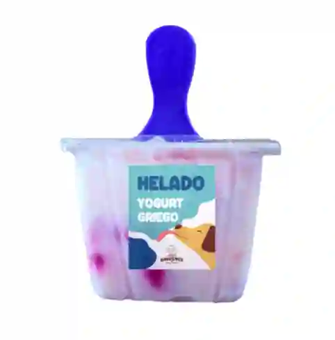 Helado De Yogurt Griego Con Frutas Para Perros Y Gatos X 80g