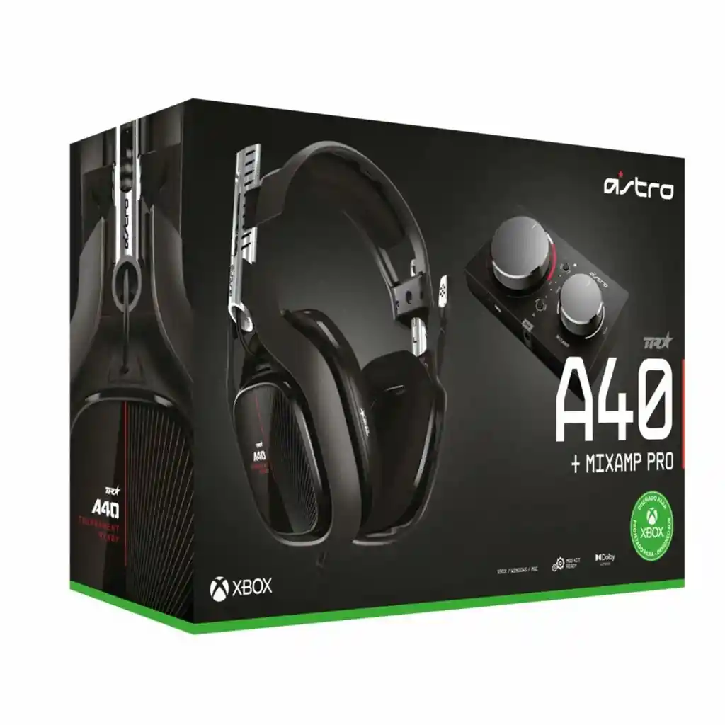 ASTRO DIADEMA GAMER A40 TR + MIXAMP PRO TR PC, Mac, XBOX SERIE X|S