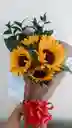 Bouquet de 5 girasoles