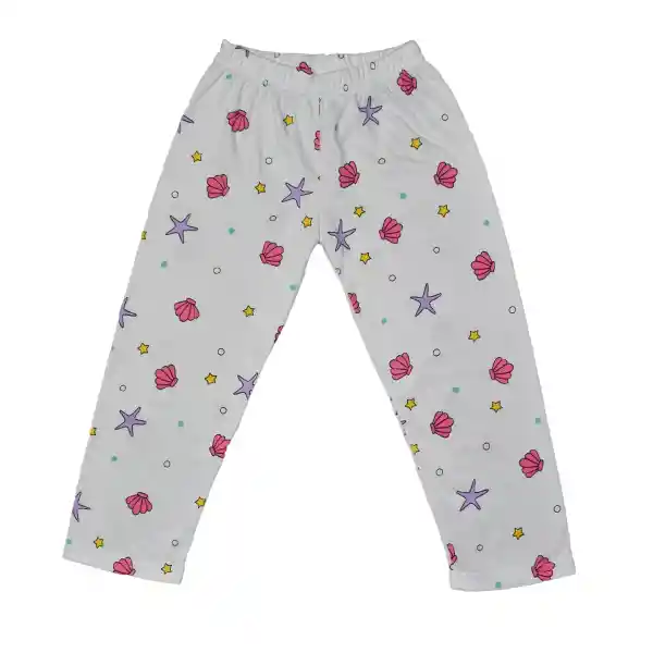 Pijama Niña Cenefa Rosado Talla 14