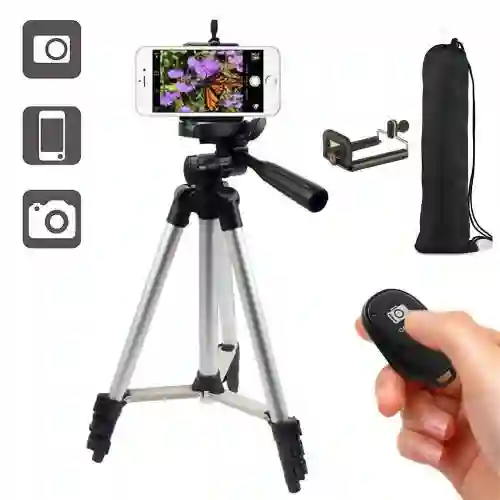 Trípode Para Celular Y Camara Con Control Bluetooth/ Dk-3888