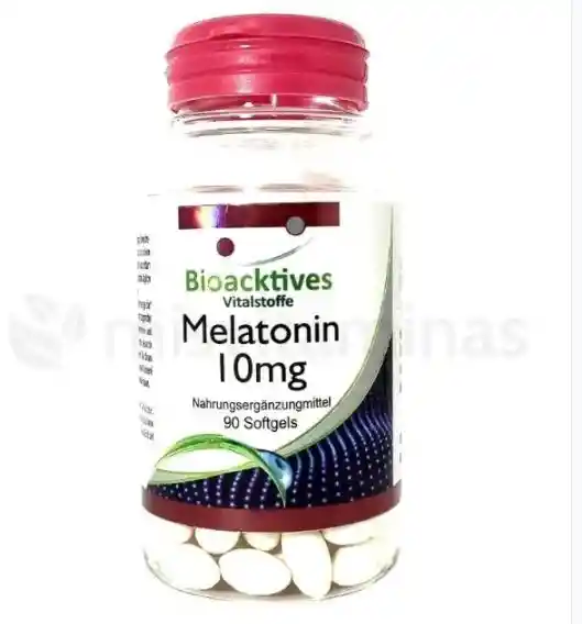 Melatonin 10 mg Bioacktives 90 Softgels 