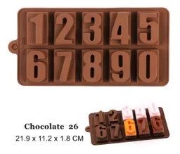 MOLDE CHOCOLATE NUMEROS MEDIANO