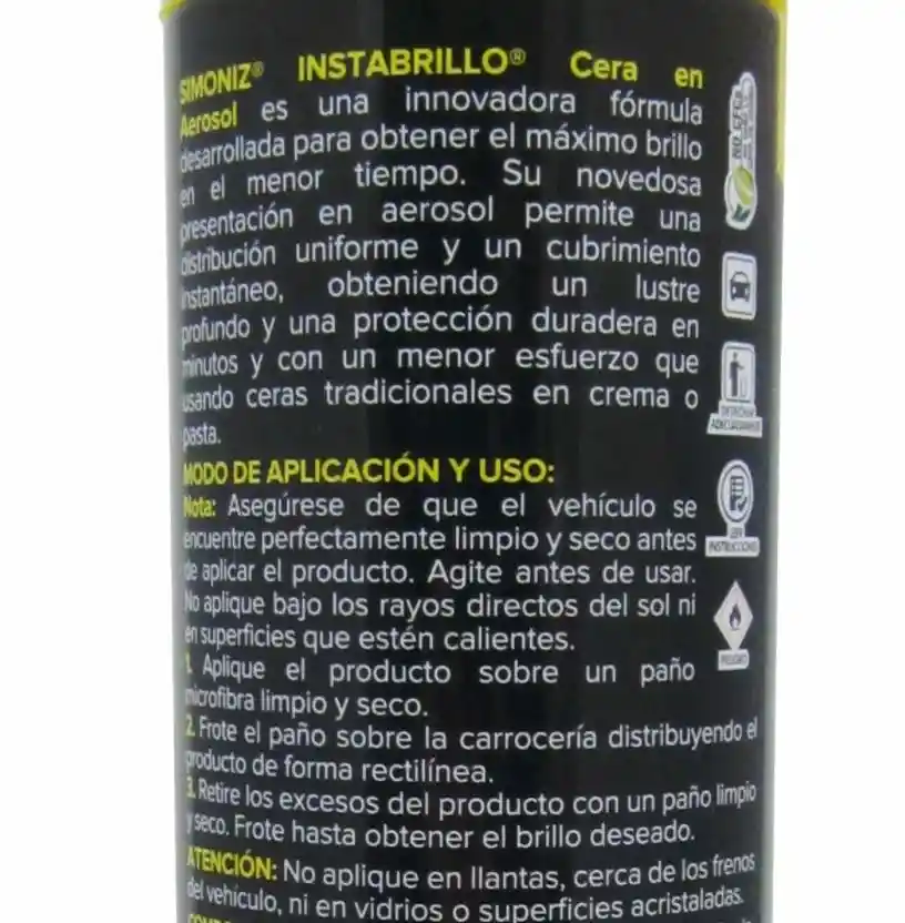 Kit Limpieza Para Carro Insta Brillo – Silicona Uv3 – 2 Und