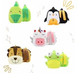 Bolso Morral Infantil Animales De Felpa