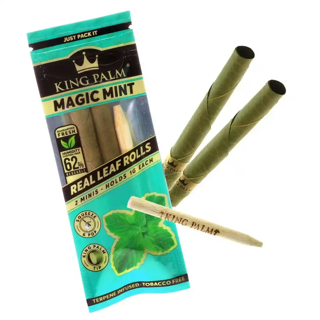 Cueros Hoja De Palma King Palm X 2 (magic Mint)