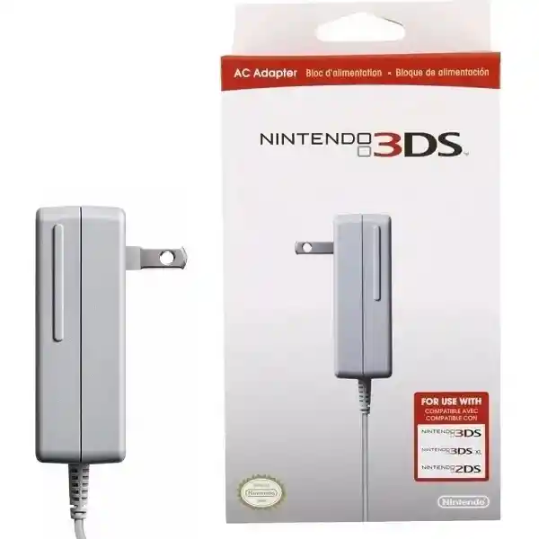 Nintendo Cargador 3Ds Original Sellado