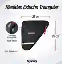 Estuche Maleta Triangular Impermeable Para Bicicleta Negro 