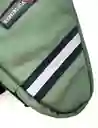 Estuche Maleta Triangular Impermeable Para Bicicleta VERDE MILITAR