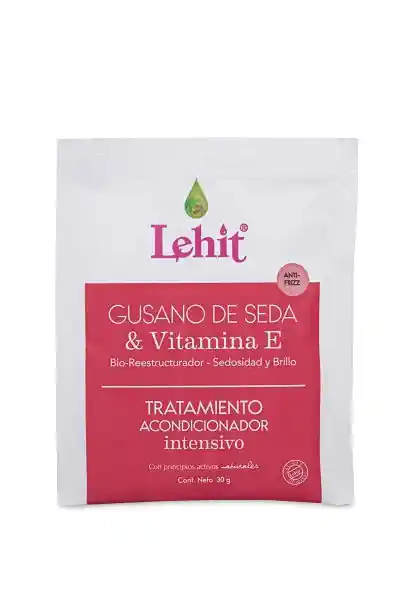 Lehit Sachet Tratamiento Acondicionador Gusano De Seda