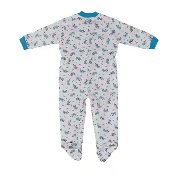 Pijama Bebé Térmica Enteriza Estampado Niña Mora Leche Talla 00  (3 Meses)