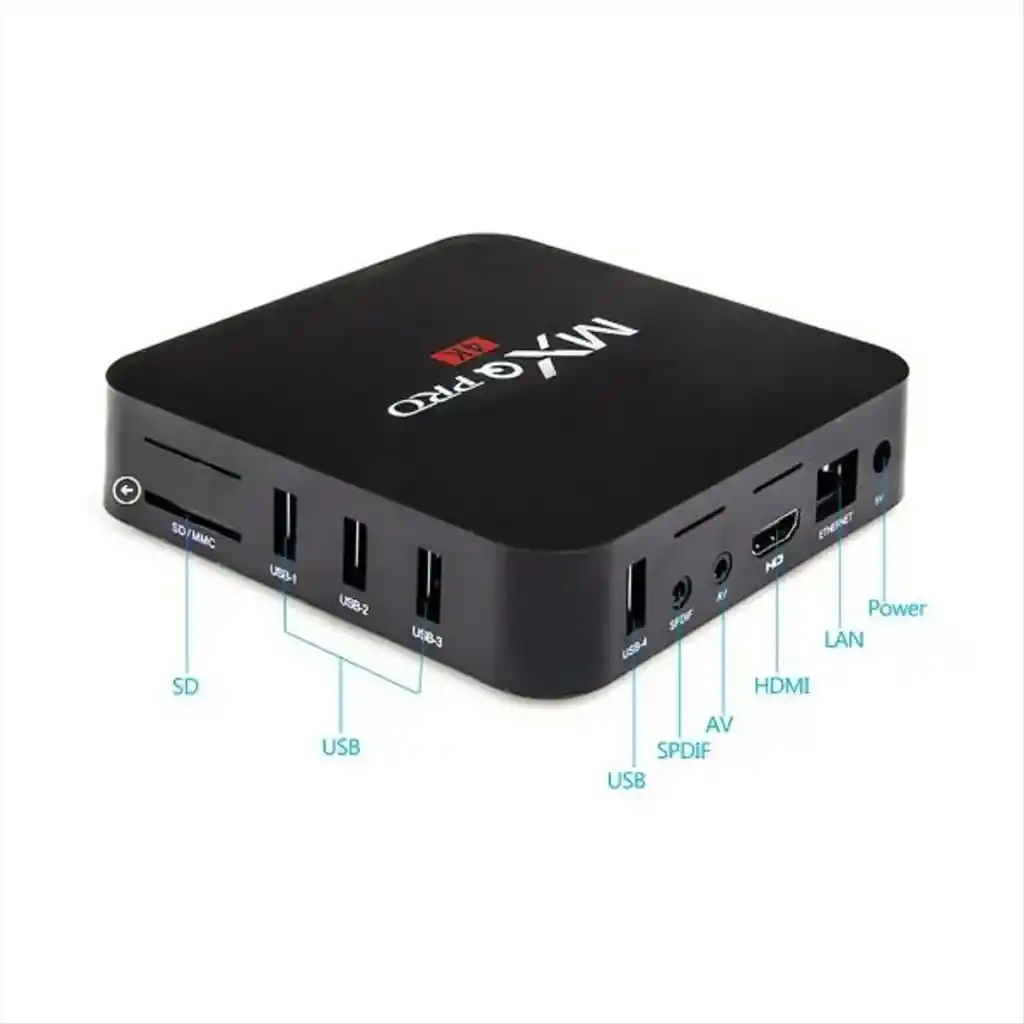 Android TV Box MXQ Pro 4k Smart TV Memoria 1GB 8GB H265