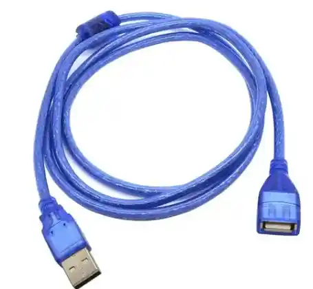 Cable Extension Usb 1.5 Metros Blindado Macho Hembra